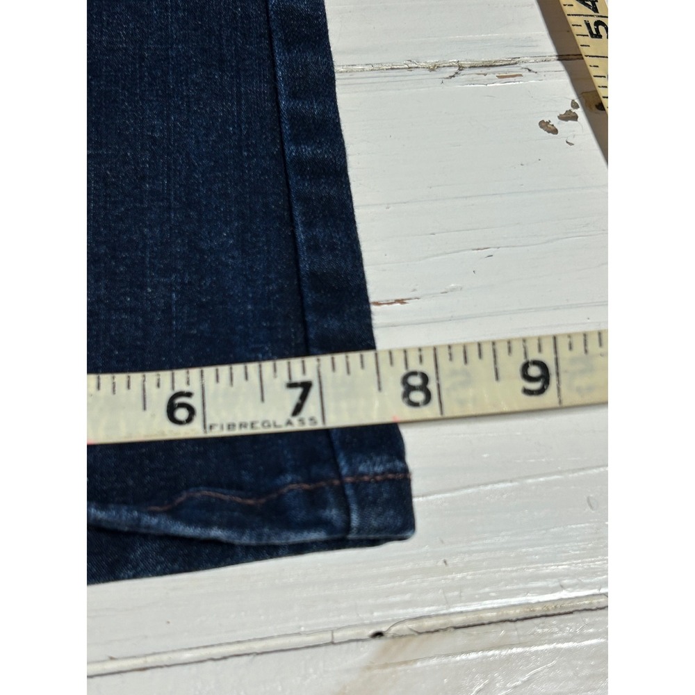 Kimes Ranch Audrey Dark Wash Flare Leg Western Jeans Size 0/32 Made in USA - Picture 11 of 11